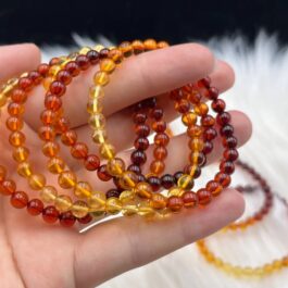 Amber Bracelets Alchemically Activated by the Seer
