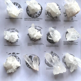 The 24 Holy Quartz Crystals Alchemy Kit